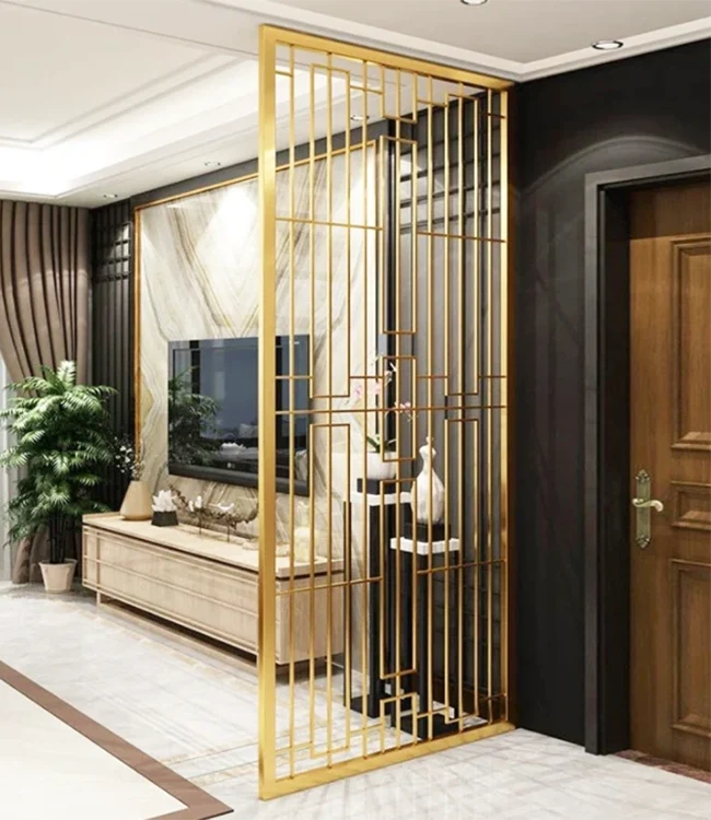 Cur Elige Modern Design Laser Cut Metal Separatum Screens pro Spatium tuum